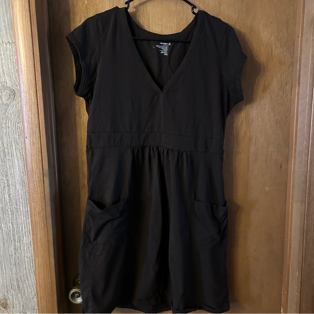 Old Navy Brown Mini Dress with Pockets